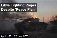 Libya Fighting Rages Despite 'Peace Plan'