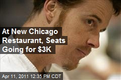 At New Chicago Restaurant, Seats Going for $3K
