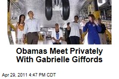 Obamas Meet Privately With Gabrielle Giffords